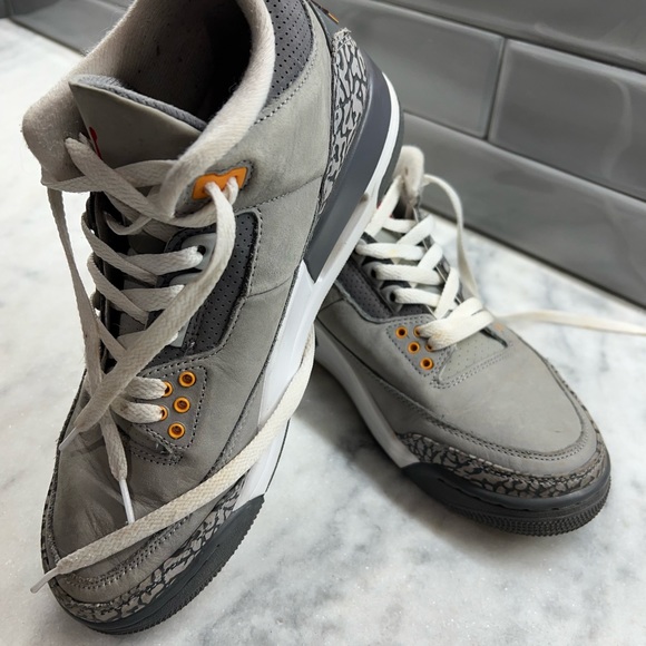 Nike air Jordan 3 retro cool grey mens size 8 w replacement box - Picture 7 of 8